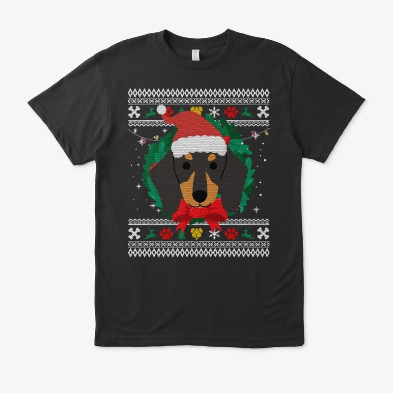 Dachshund Ugly Christmas Sweater