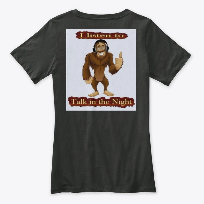 TITN Bigfoot listens Women's Apparel