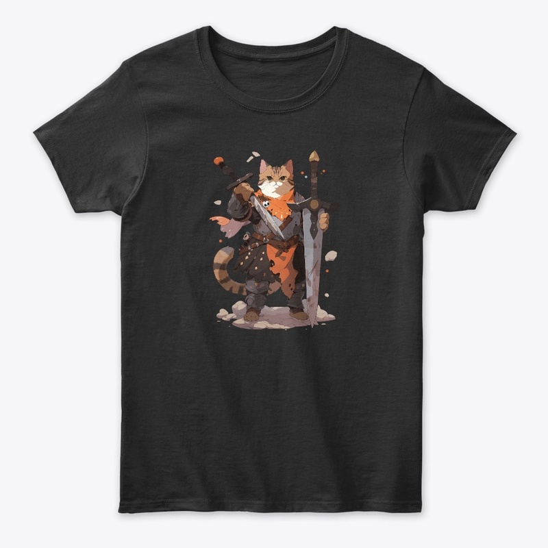 Fantasy Cat Barbarian