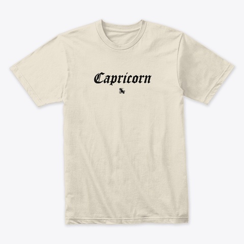 Capricorn Cream Camiseta Front