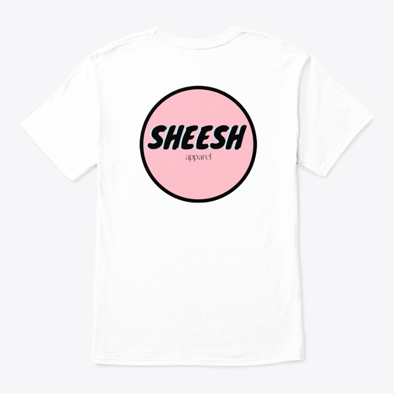 SHEESH pink Circle Logo