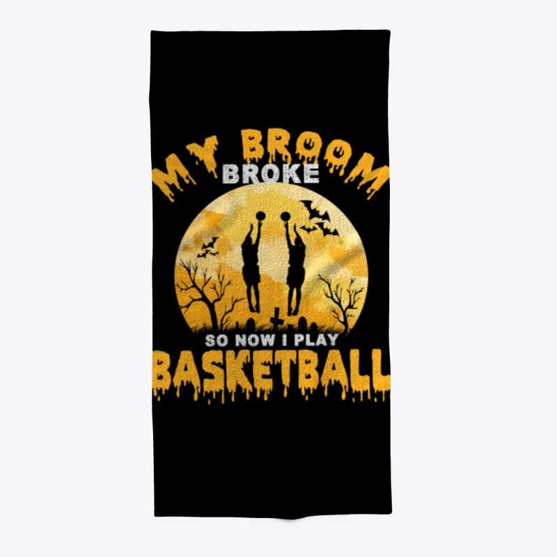 My Broom Broke so I play Basketball