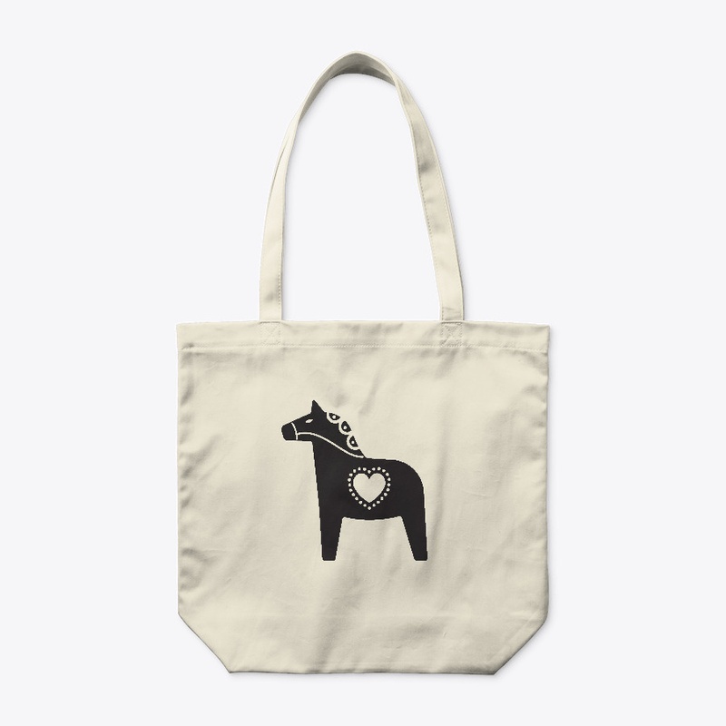 The black Dalahorse