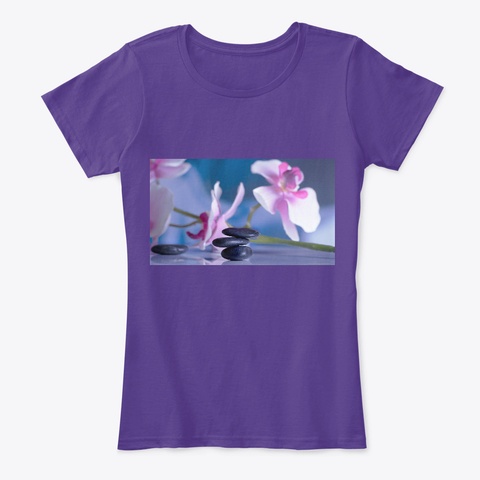 Relax And Harmony Purple Maglietta Front
