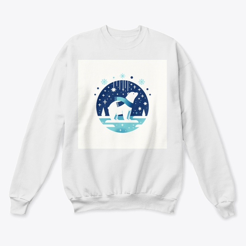 Polar Bear Winter Circle