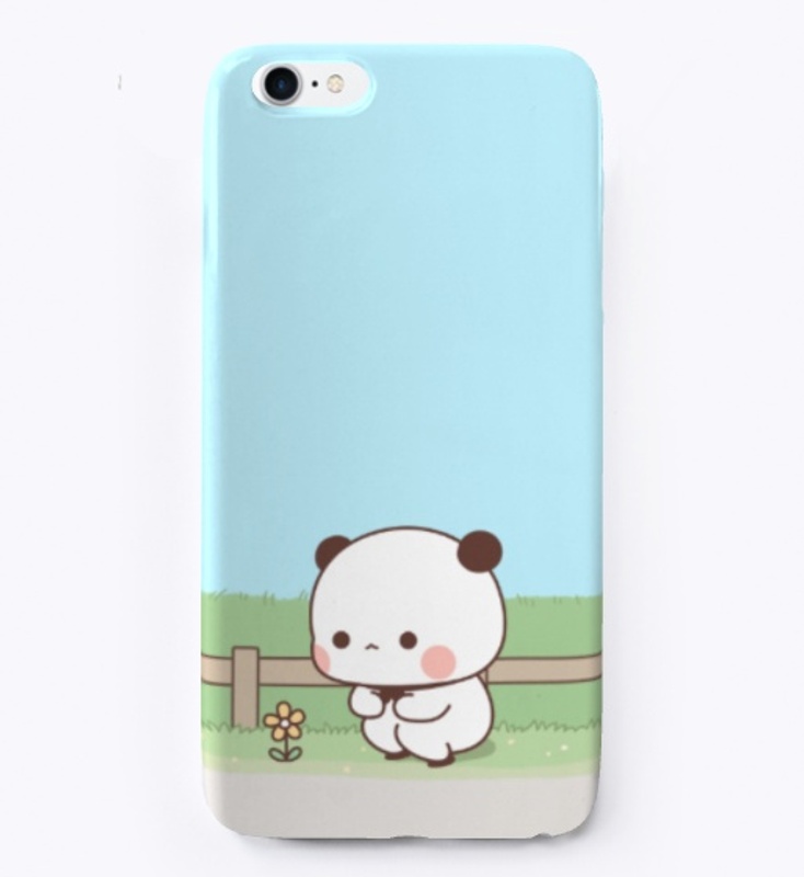 Panda with flower
