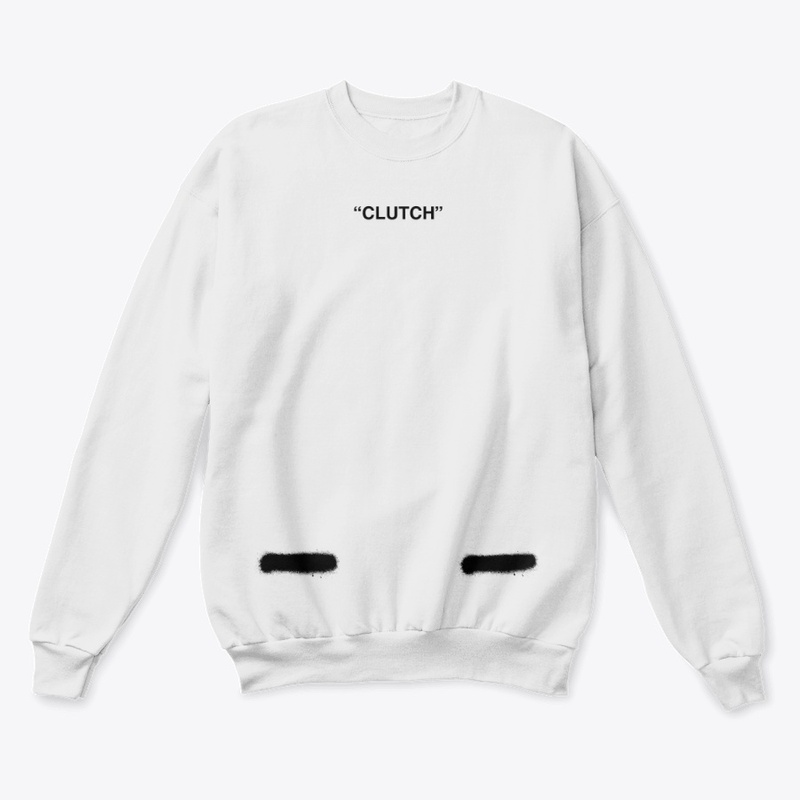 "Clutch It Up" White Long Sleeve