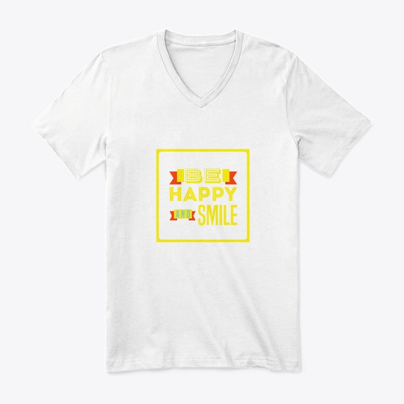 Be happy and smile sticker
