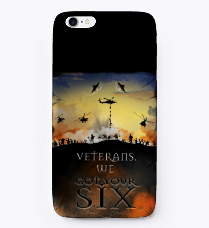 COURAGE UNDER FIRE iPHONE CASE
