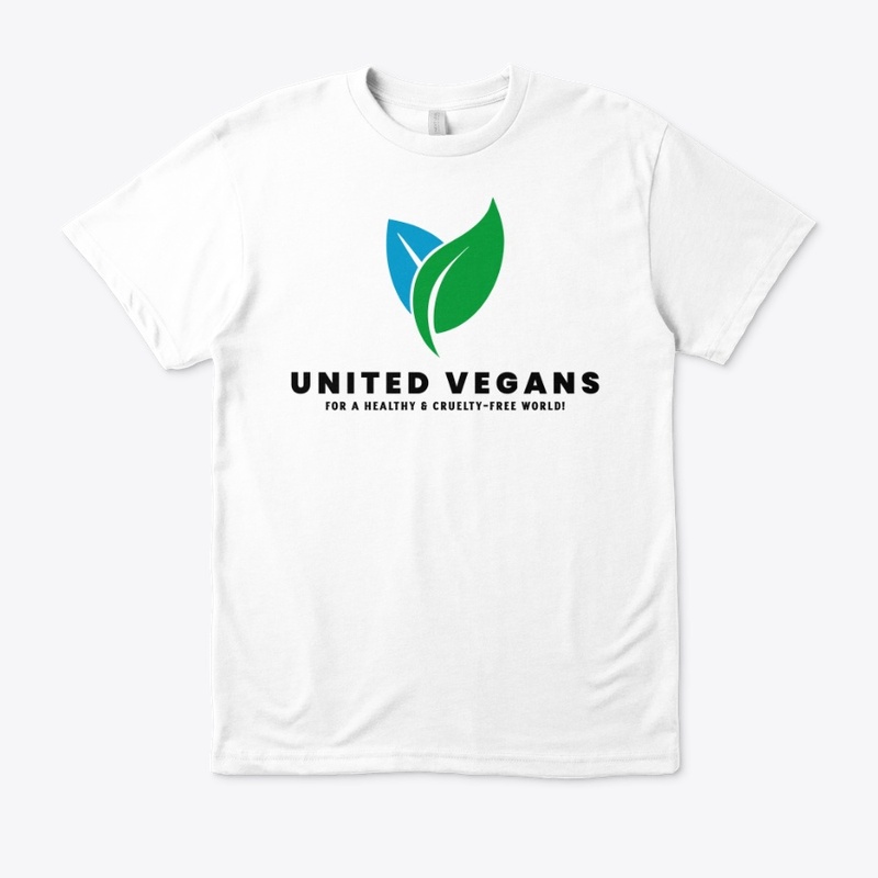 UNITED VEGANS - WHITE T-SHIRT