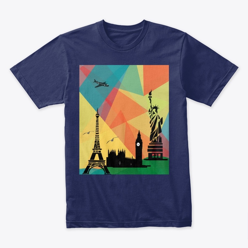 Artistic City Design Fashion Wear