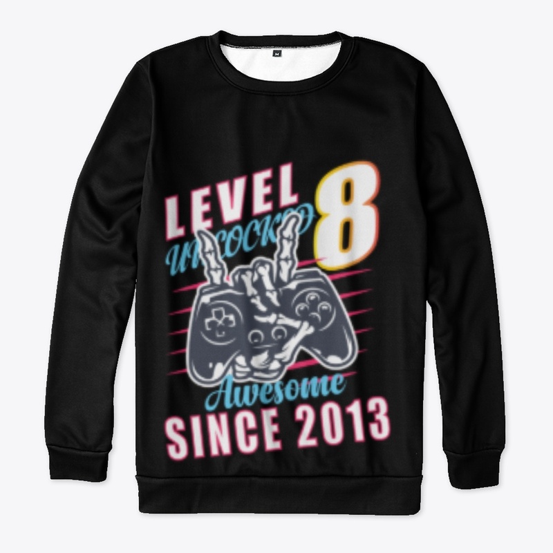 Level 8 Unlocked Awesome 2013 T-Shirt