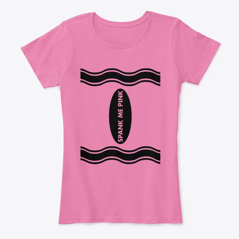 Spank Me Pink Crayon Halloween Costume
