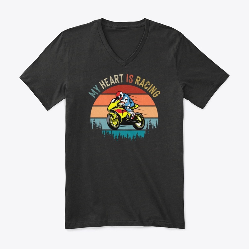 Vintage Retro Motorcycle Racing