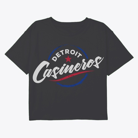 Detroit Casineros Coal Maglietta Front