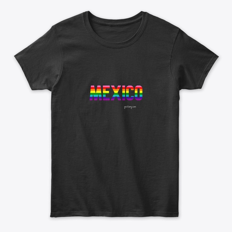 Mexico Pride Rainbow Flag Apparel
