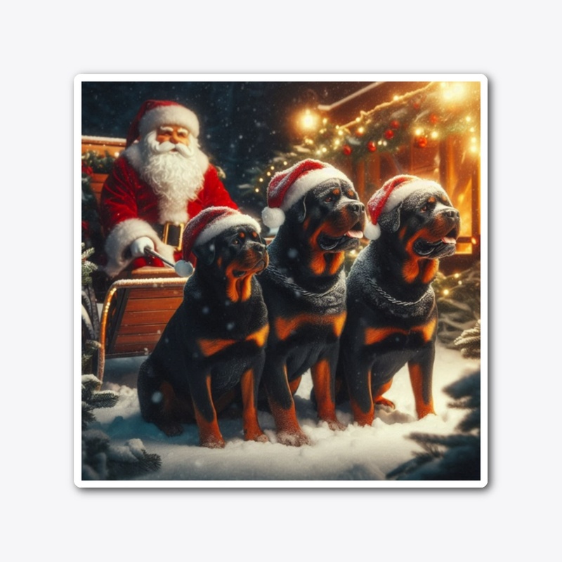 Rottweiler Christmas