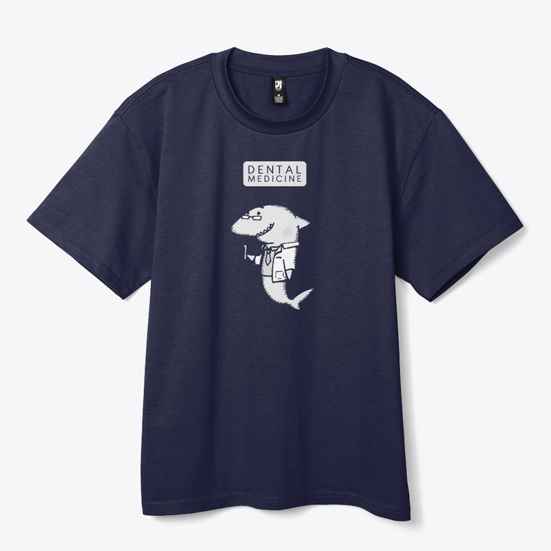 shark white front only