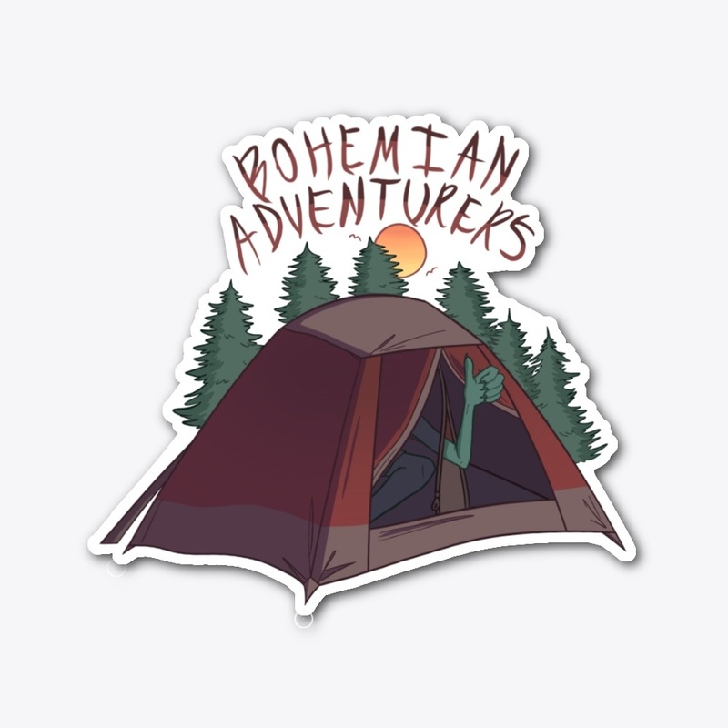 Bohemian Adventurers Merch: Sticker