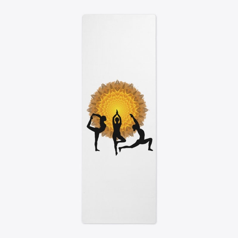 Yoga Poses At Sunrise