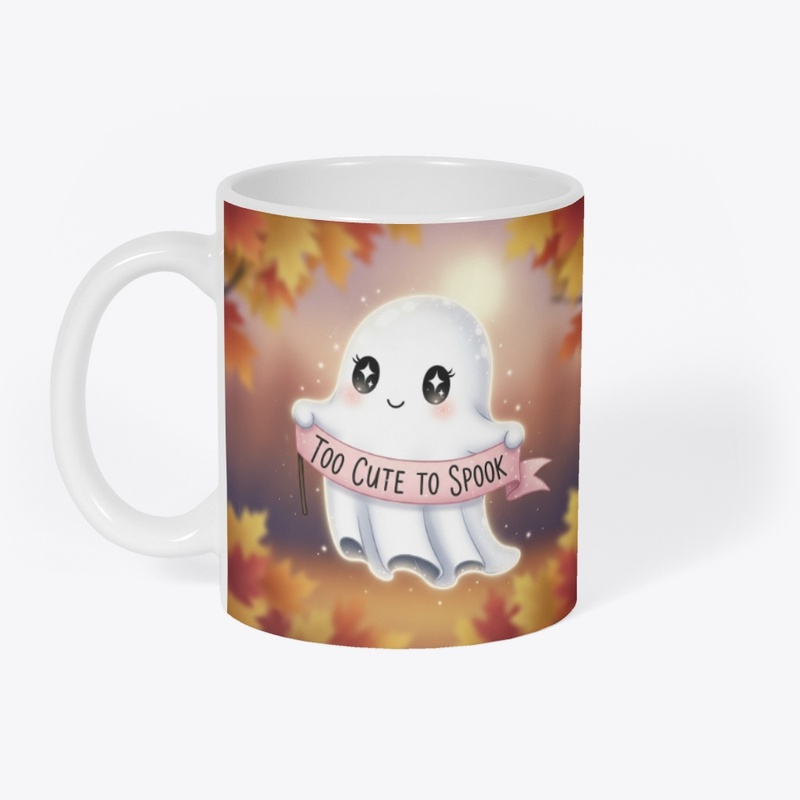 Adorable 'Too Cute to Spook' Ghost
