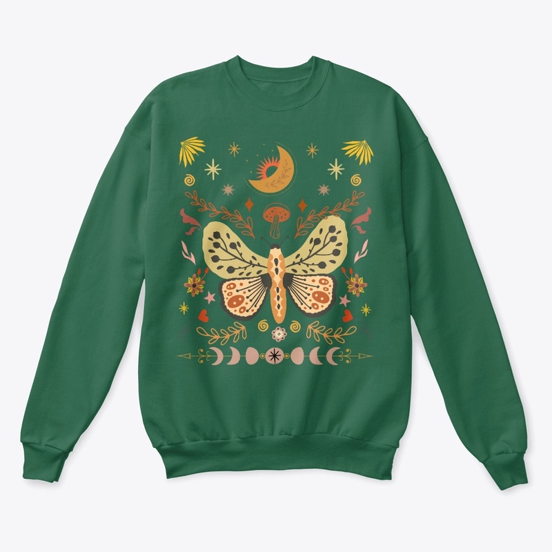 Bohemian butterfly
