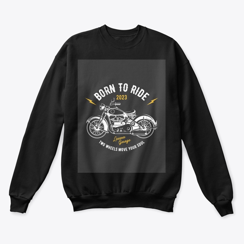 Born to ride design shirt 