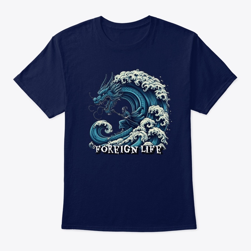 Foreign Life Riding Dragon Wave