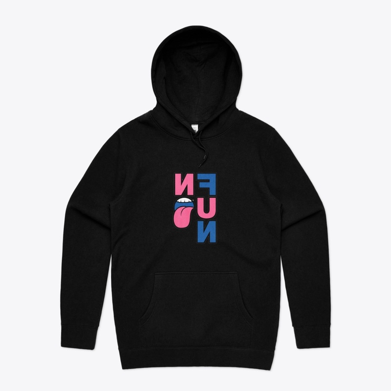 NO FUN Pinky Blue LOGO