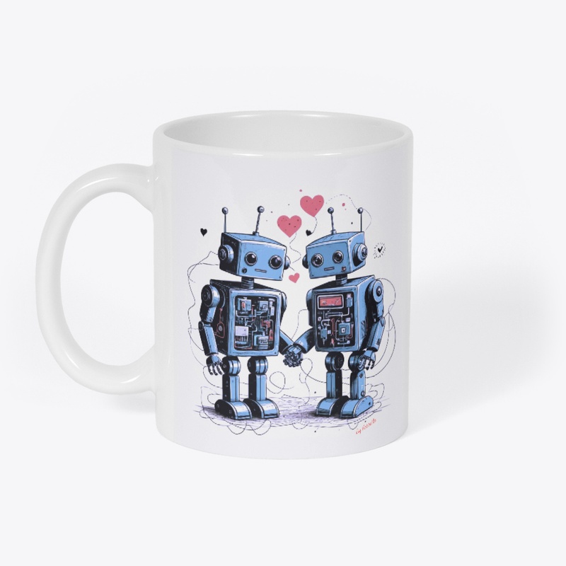 ROBOTS, LOVE AND CIRCUITS 2 BLUE
