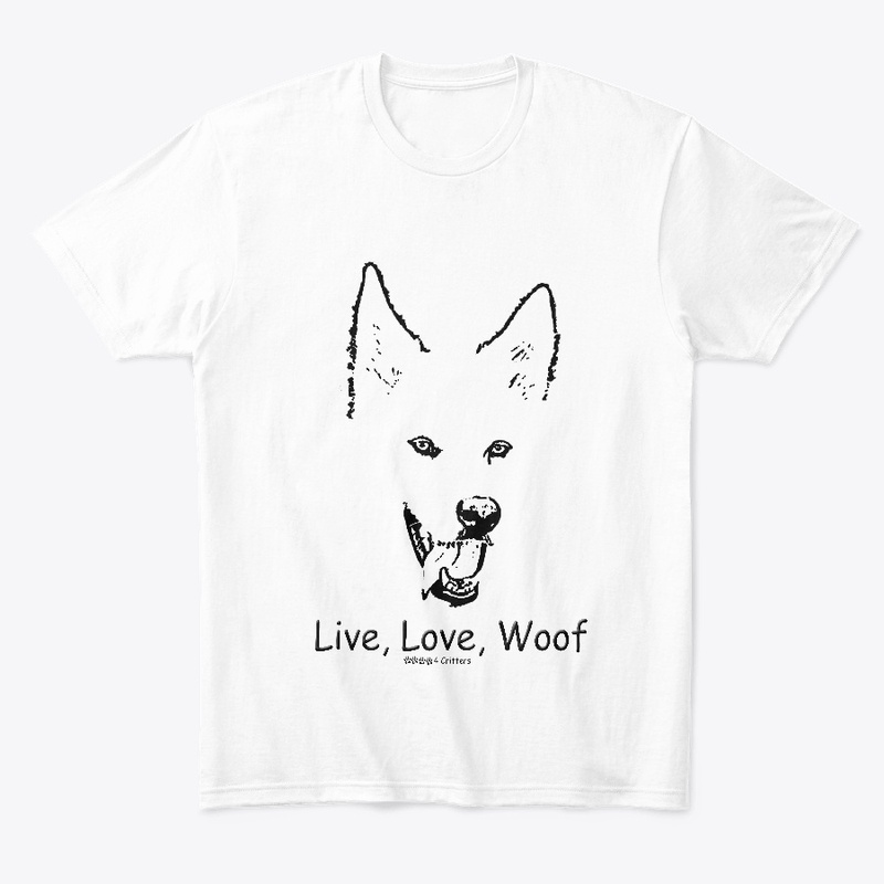 Live Love Woof Shasta