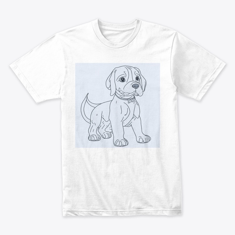 Playful Dog Lineart: Kid's Joy! 🐶🎨