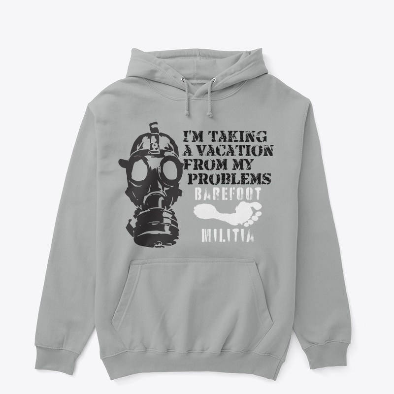 Taking a vacation-barefoot militia