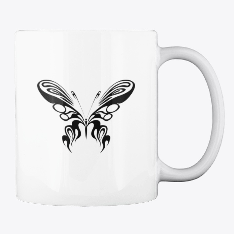 Abstract Butterfly Design Apparel
