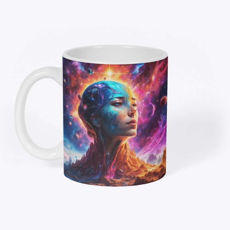 Cosmic Portrait Digital Art - PG14