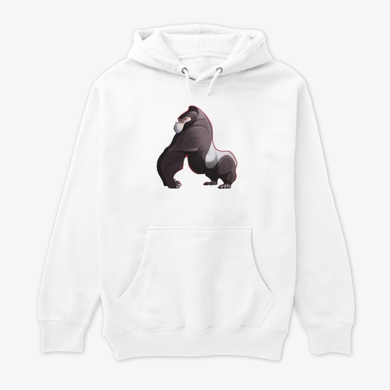 Mountain Gorilla cartoon