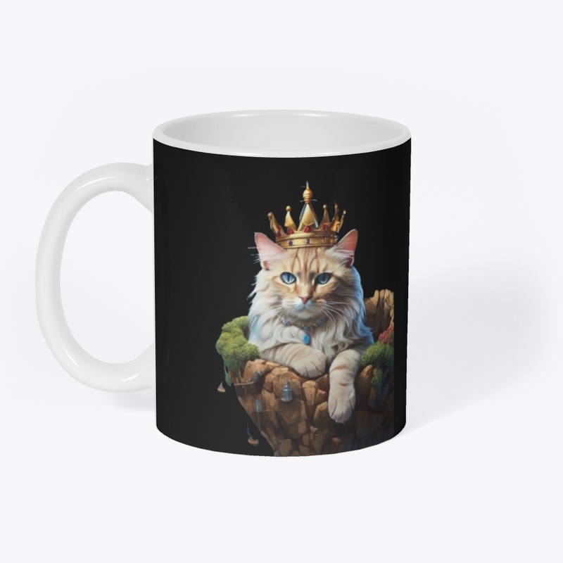 Princess Cat in an Island Graphic Shirts
