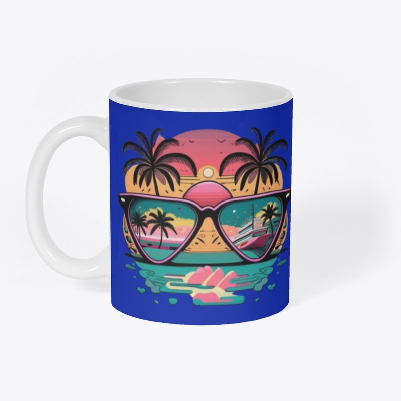Tropical Sunset Vibes Mug's