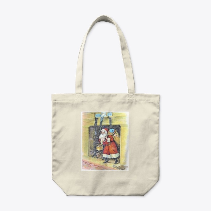 Vintage Santa, arriving