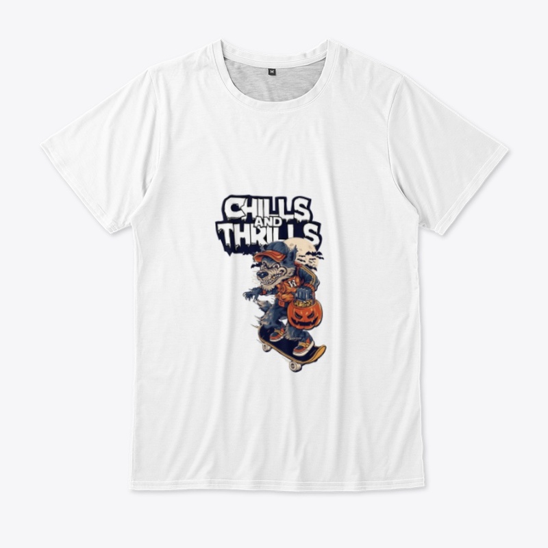 Chills and Thrills Skate Wolf