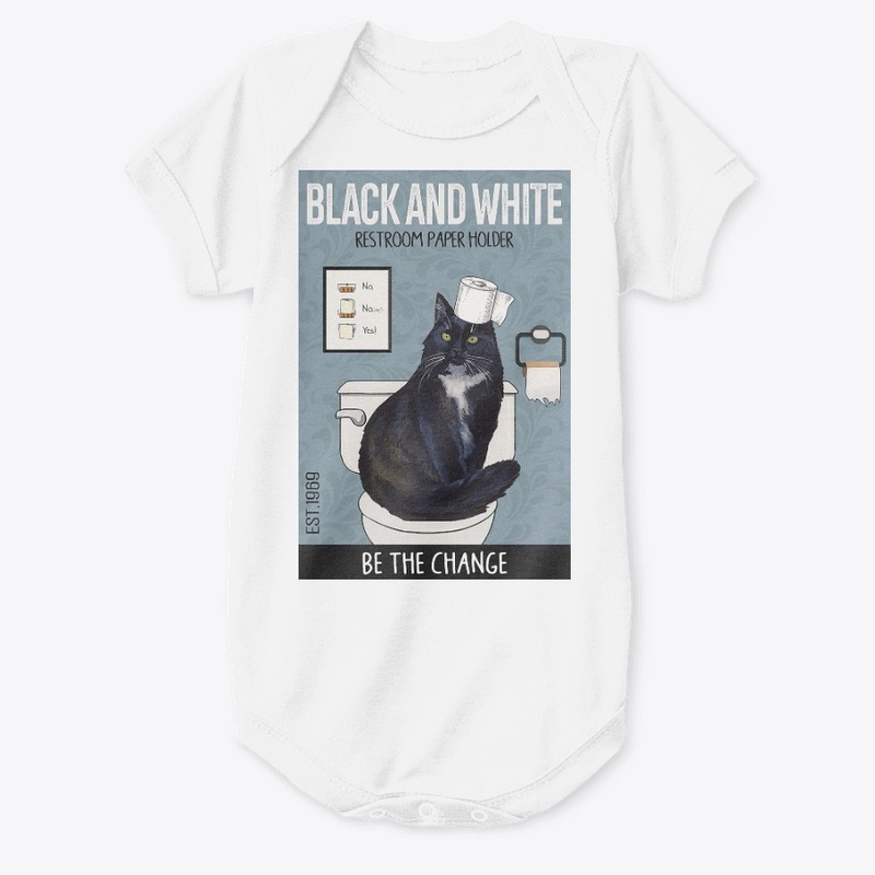 Be The Change Tuxedo Cat 