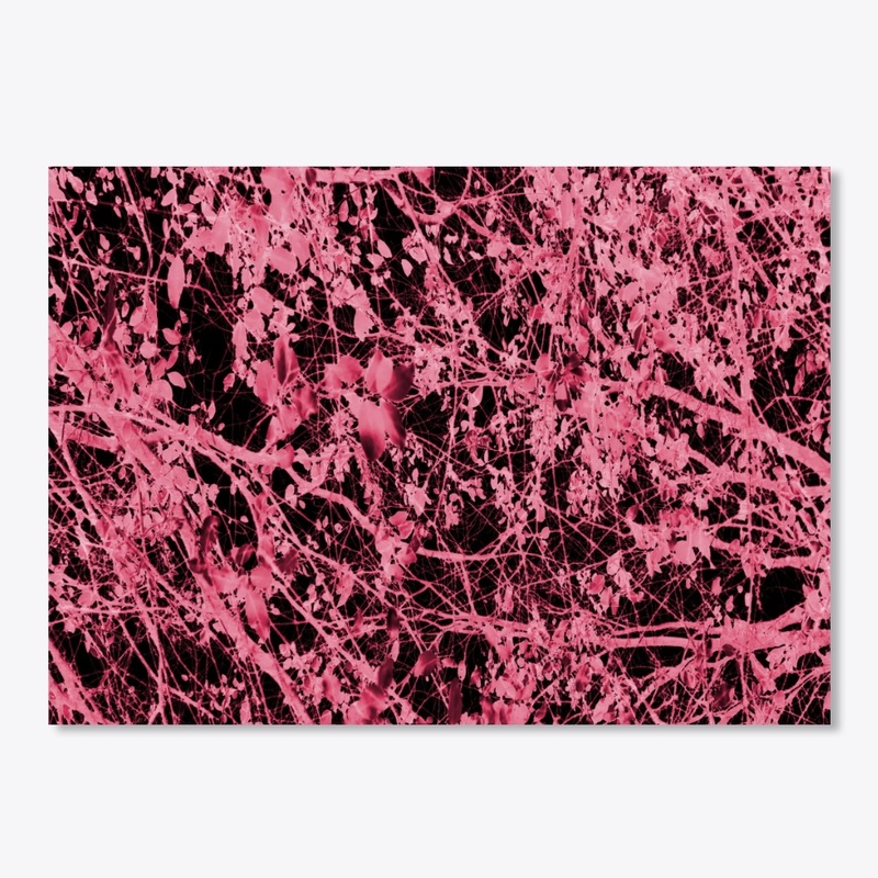 pink leaves