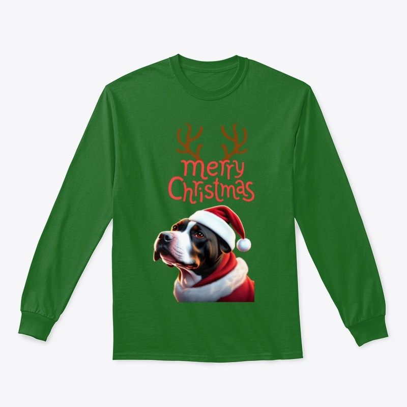 Merry Christmas Pitbull