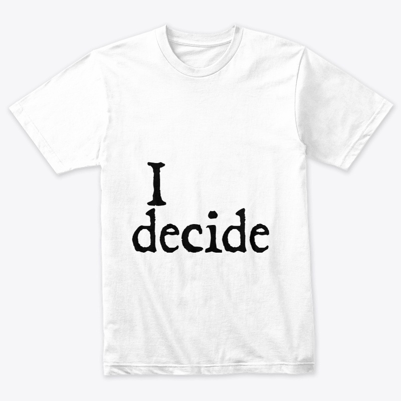 Decide message text