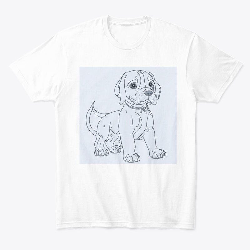 Playful Dog Lineart: Kid's Joy! 🐶🎨