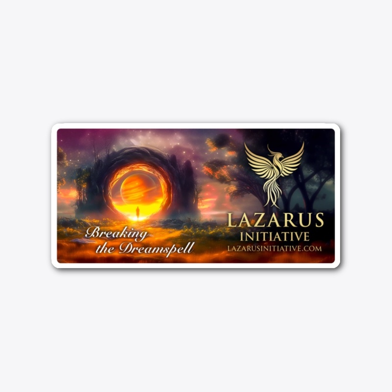 Lazarus Breaking the Dreamspell Stiker