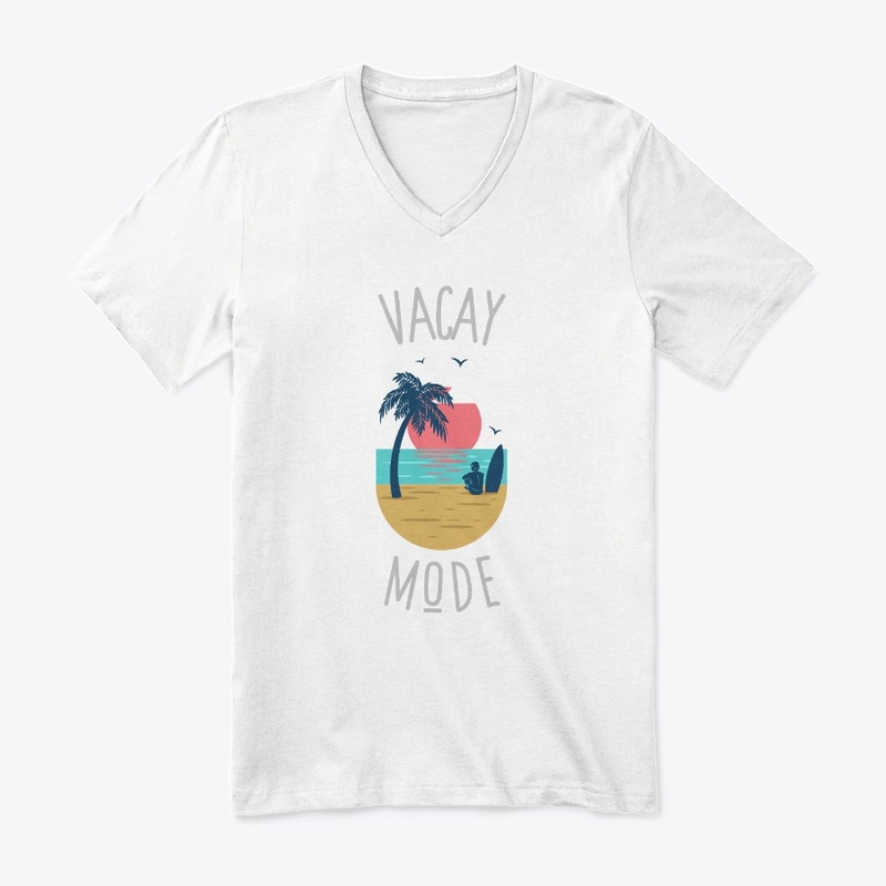 Retro Vacay Mode Funny Summer