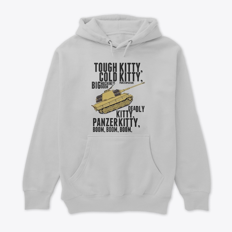 Tough Kitty Cold Kitty  Tiger II T-Shirt