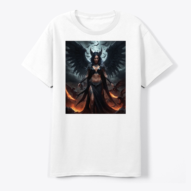 Fierce Winged Demoness Unleashed