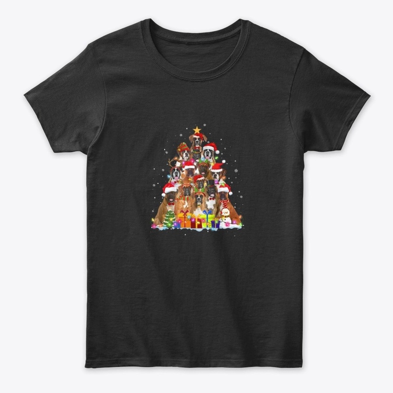 Christmas Pajama Boxer Gifts T-Shirt
